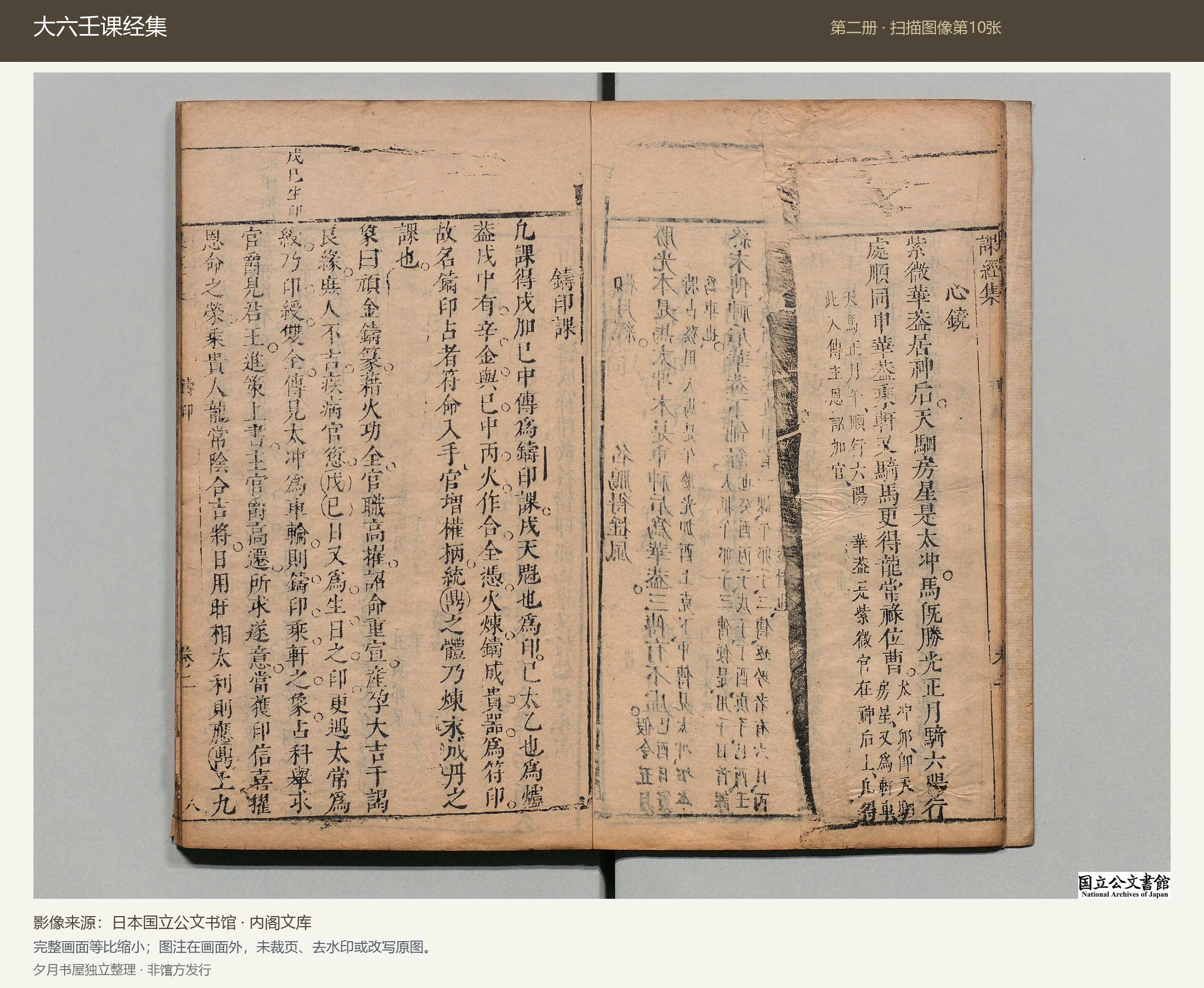 大六壬课经集第二册扫描图像第10张预览
